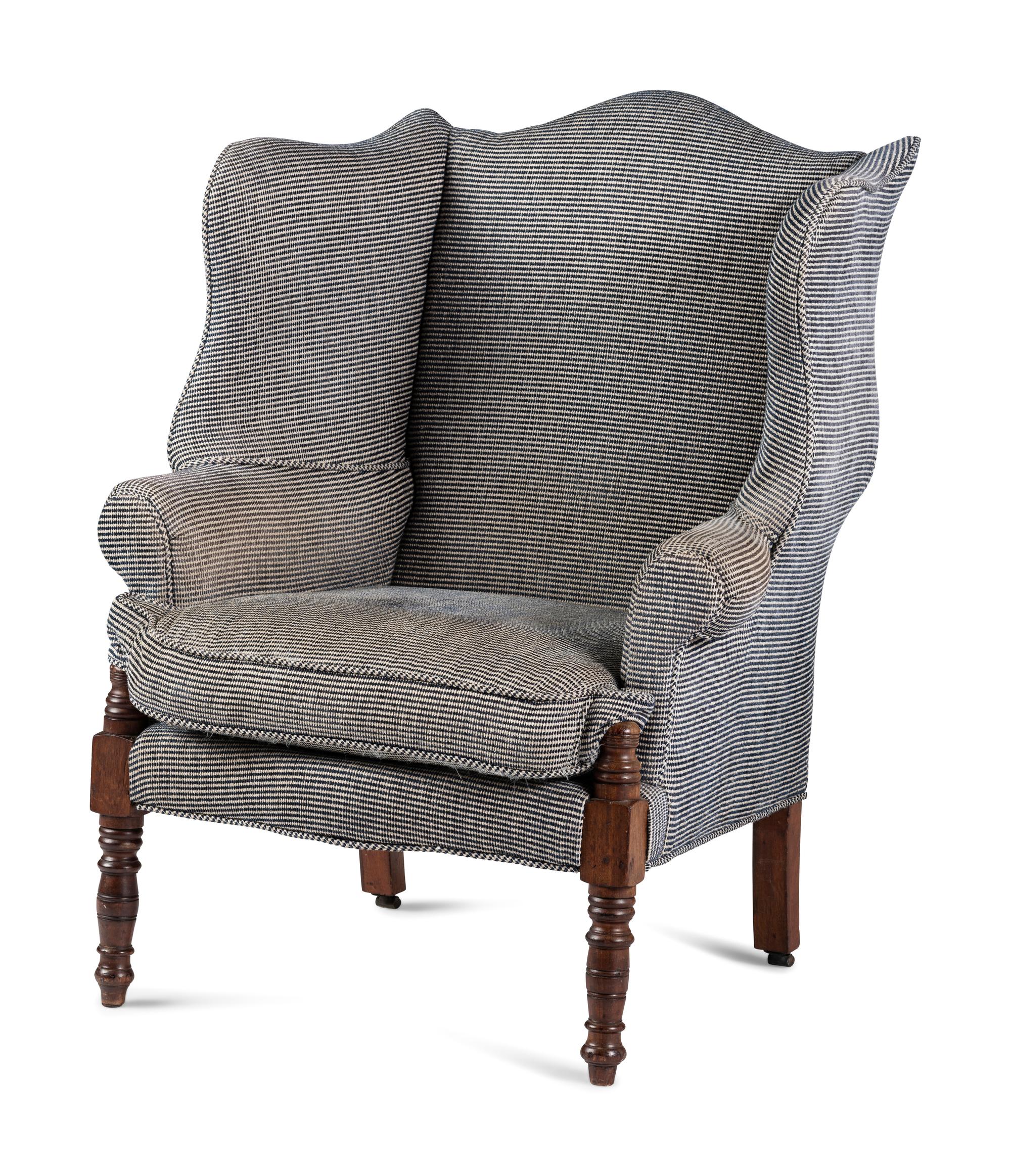 A Country Sheraton Wing Chair