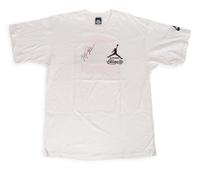 A Vintage Michael Jordan Signed Autograph Nike 1988 Slam Dunk Contest Shirt (Beckett Authentication Services BAS Certified),