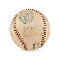 A 1929 World Series Champions Philadelphia Athletics Team Signed Autograph Baseball Featuring Mickey Cochrane (JSA Letter of Authenticity)