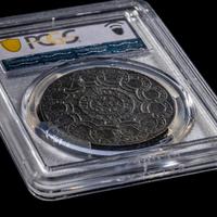 A 1776 Continental Currency Pewter ' Currency' $1 Coin [PCGS XF45; CAC Green Sticker]