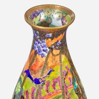 A Wedgwood Flame Fairyland Lustre Vase UK, circa 1925
