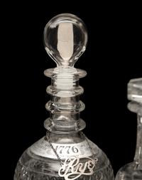 A Group of Seven Decanters by Baccarat and Tiffany & Co. — Early 20th Century