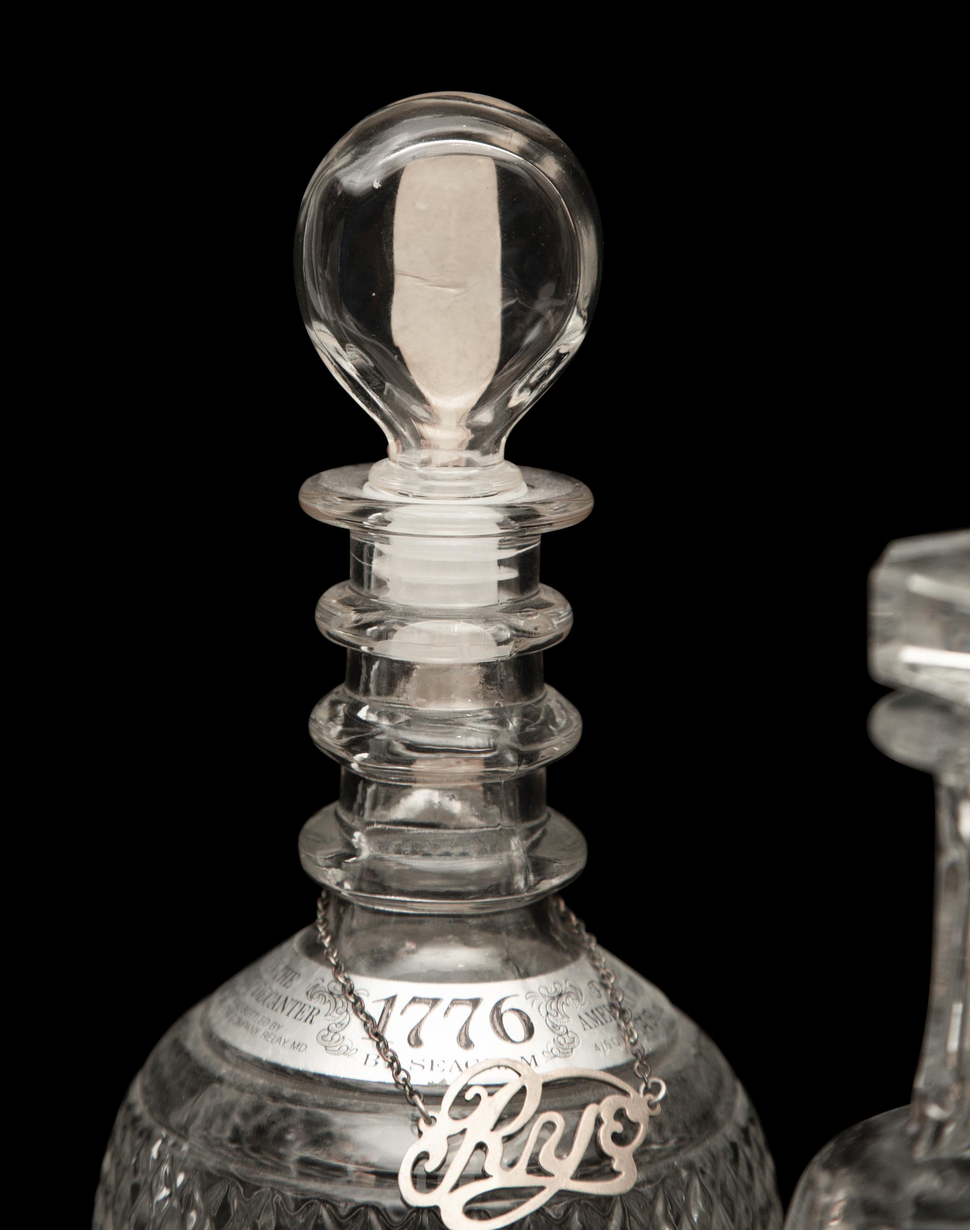 A Group of Seven Decanters by Baccarat and Tiffany & Co. — Early 20th Century
