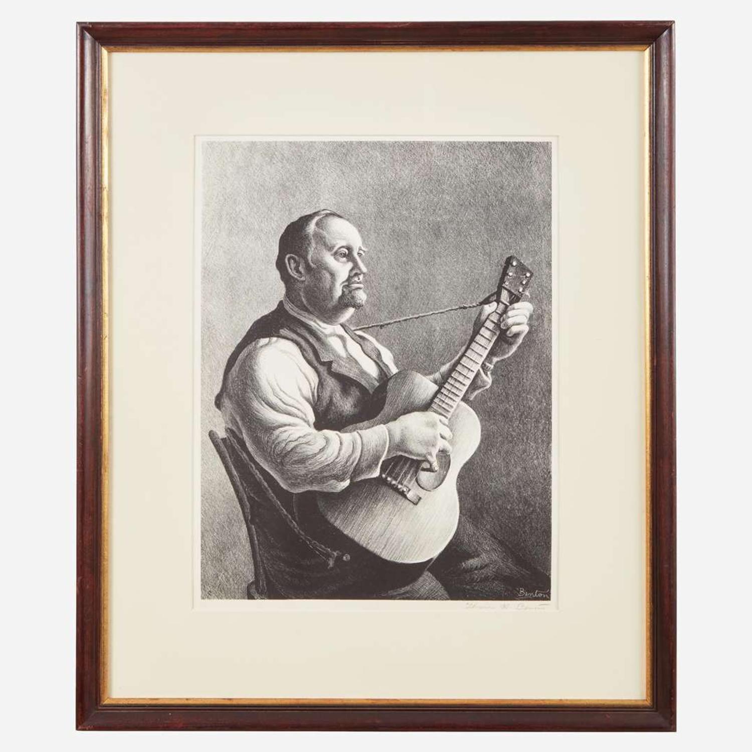 [Prints] Benton, Thomas Hart The Hymn Singer (Burl Ives)