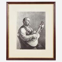 [Prints] Benton, Thomas Hart The Hymn Singer (Burl Ives)