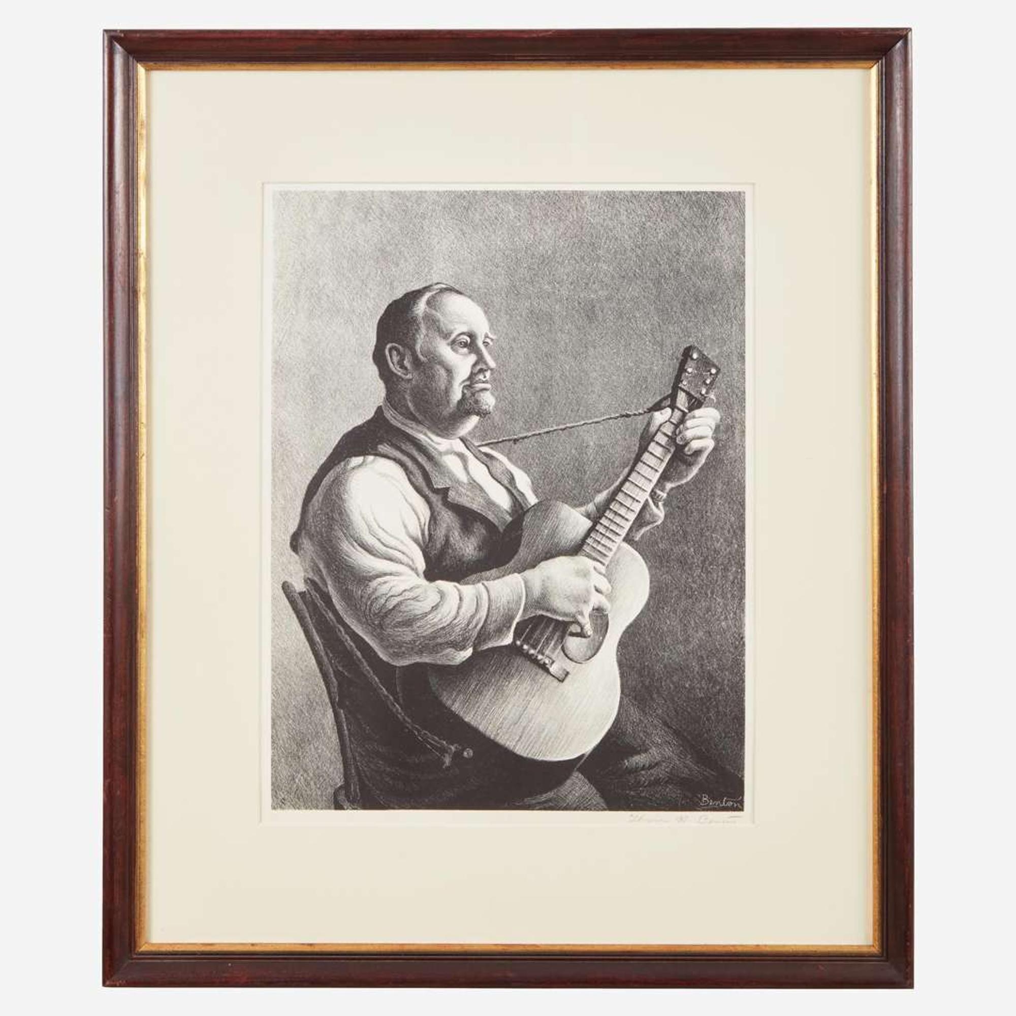 [Prints] Benton, Thomas Hart The Hymn Singer (Burl Ives)