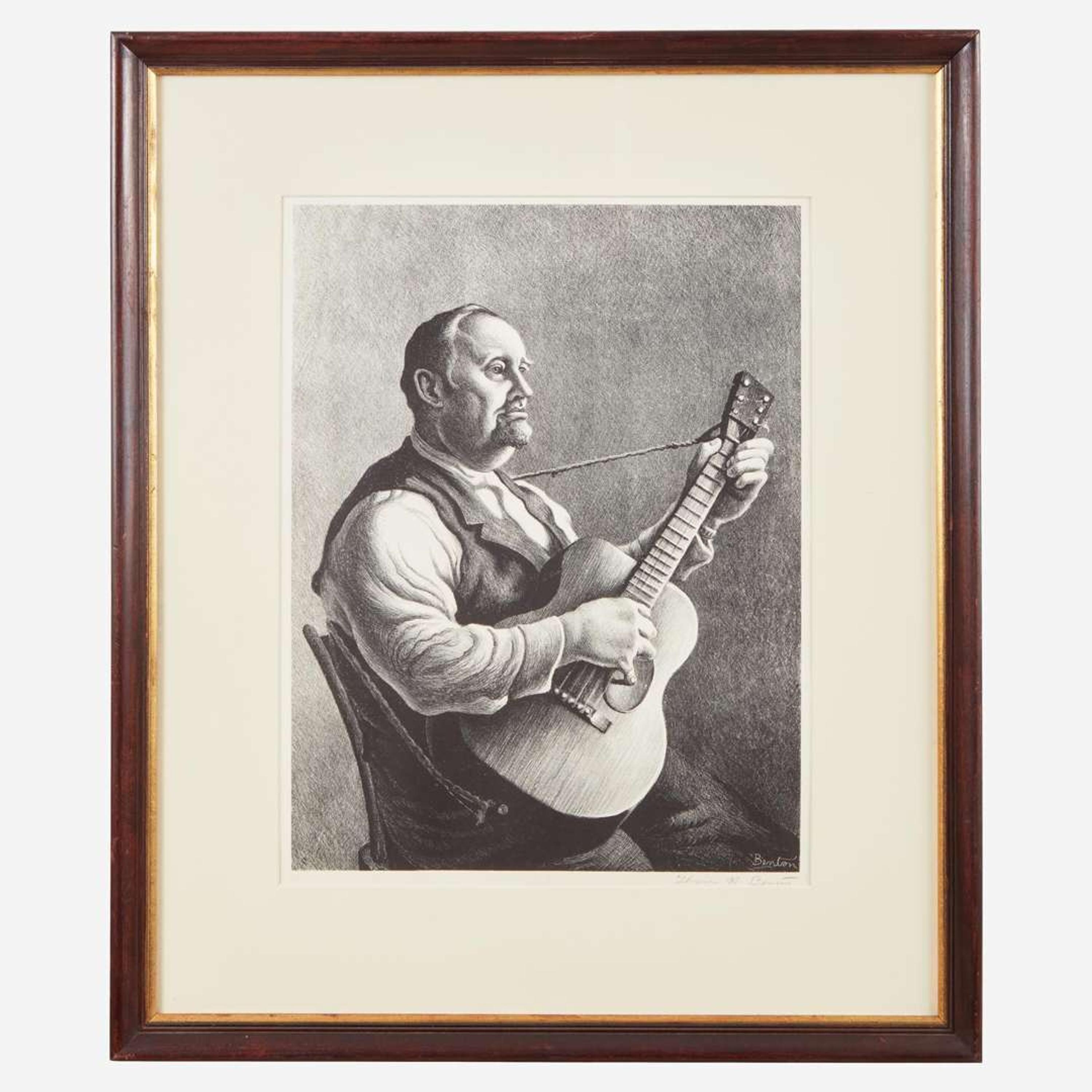 [Prints] Benton, Thomas Hart The Hymn Singer (Burl Ives)
