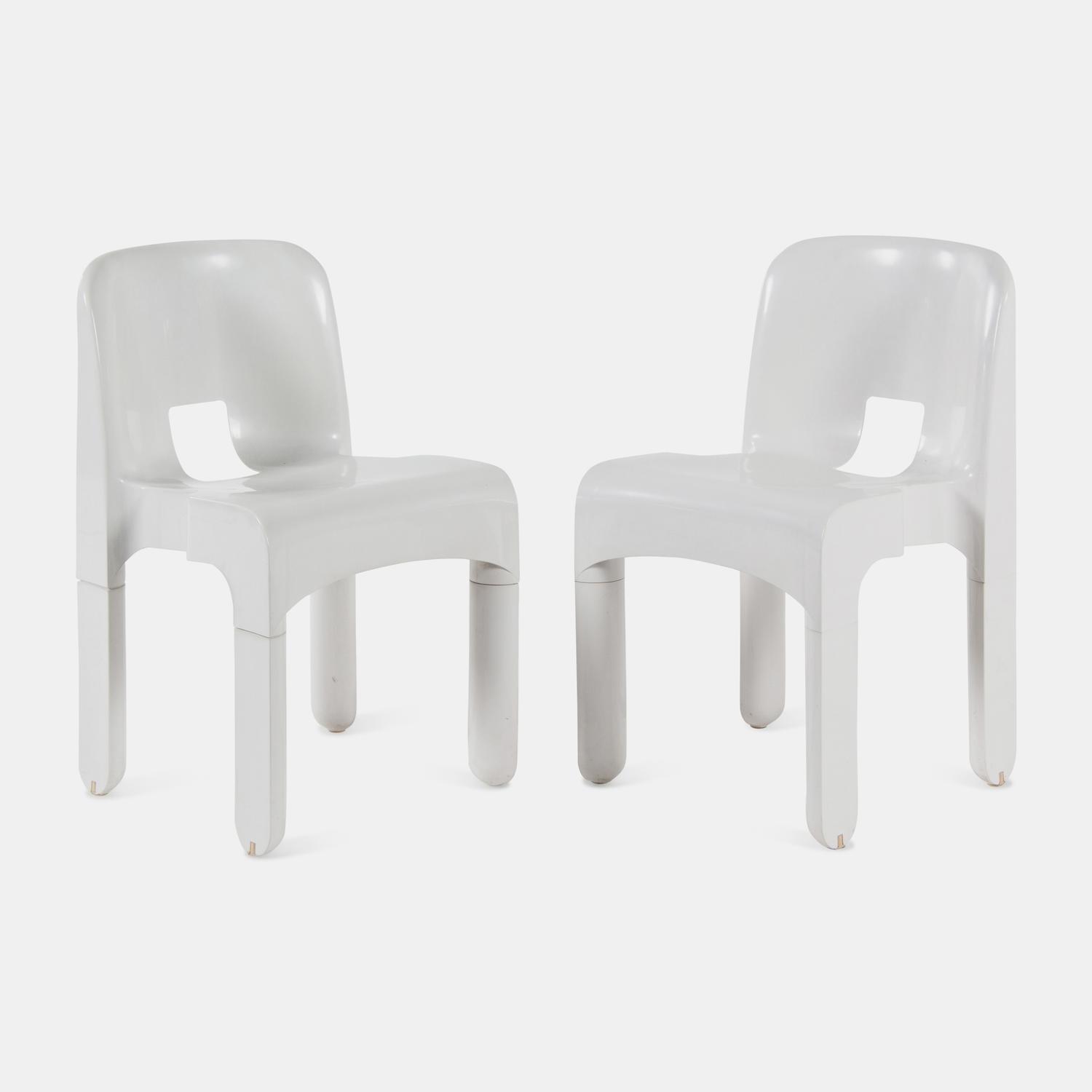 Pair of Stacking Chairs Kartell, Italy