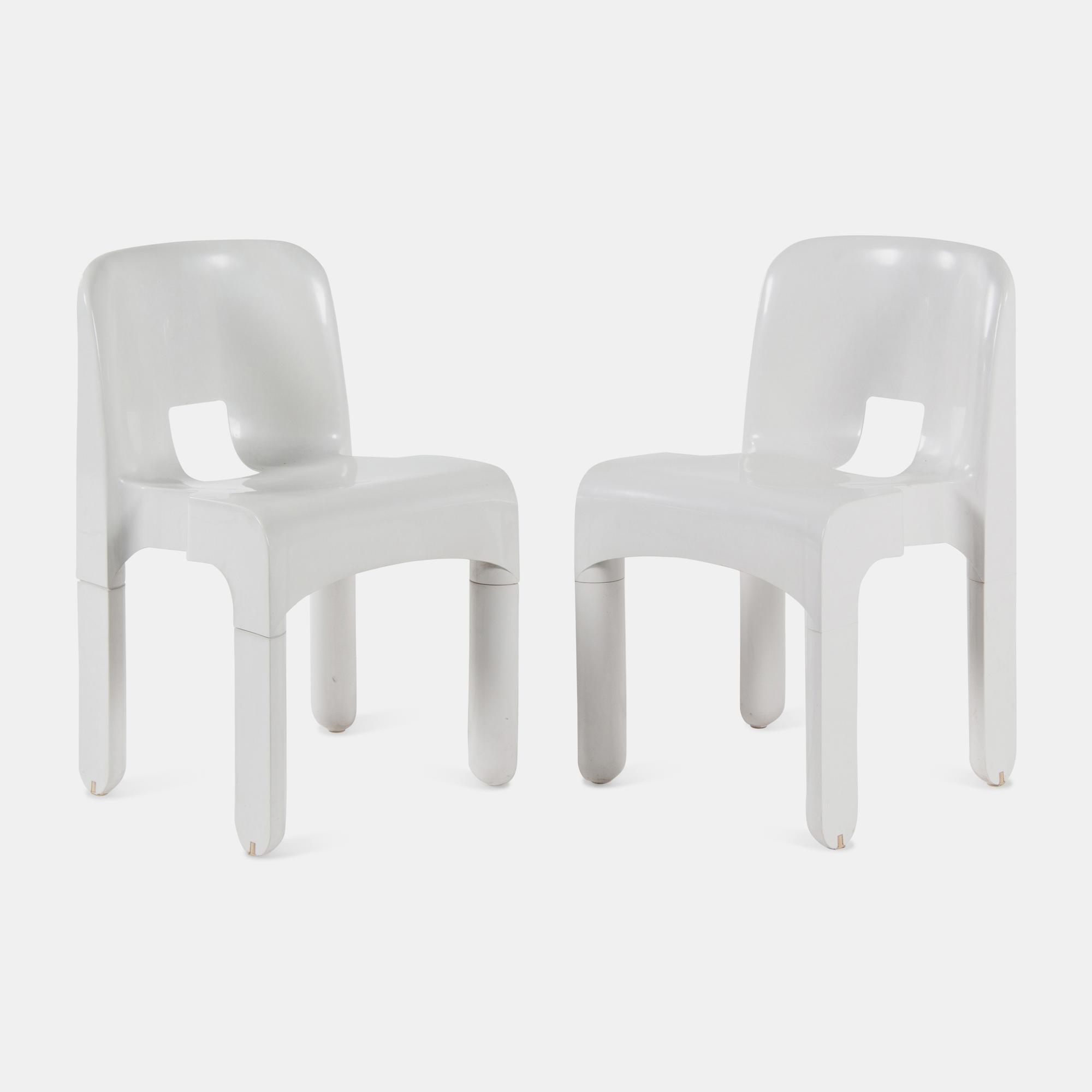 Pair of Stacking Chairs Kartell, Italy