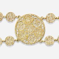A 14K Yellow Gold Necklace