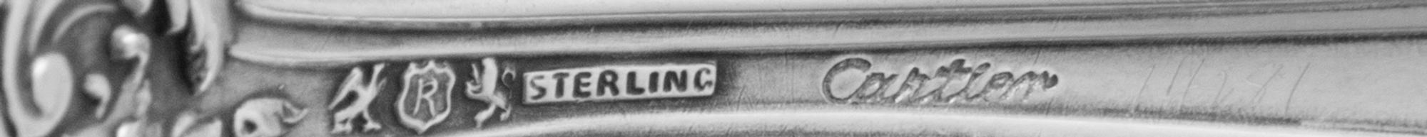 A Cartier-Retailed Francis I Silver Flatware Service