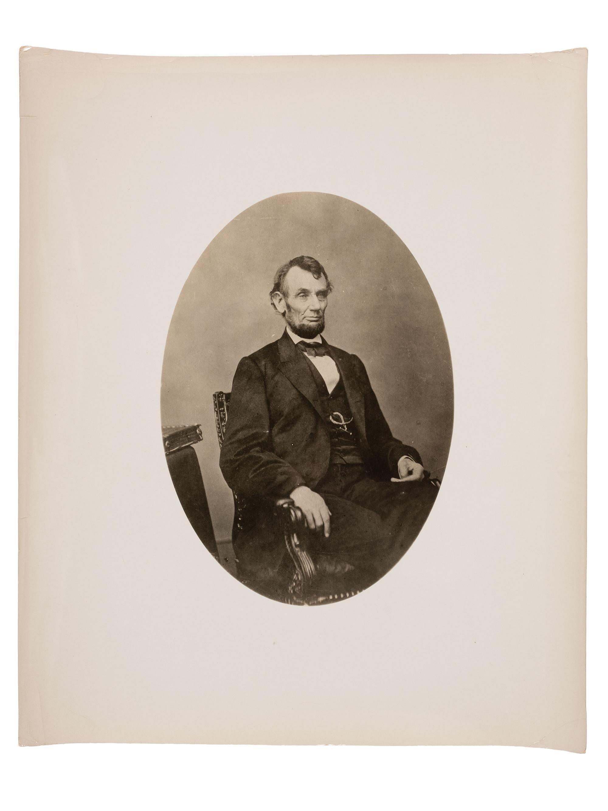 Abraham Lincoln MESERVE, Frederick Hill (1865-1962). The Photographs of Abraham Lincoln . New York: Privately Printed, 1911.