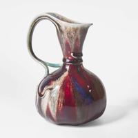 A French glazed porcelain pitcher Léon Kann (French, 1859-1925), Manufacture nationale de Sèvres, France, 1898