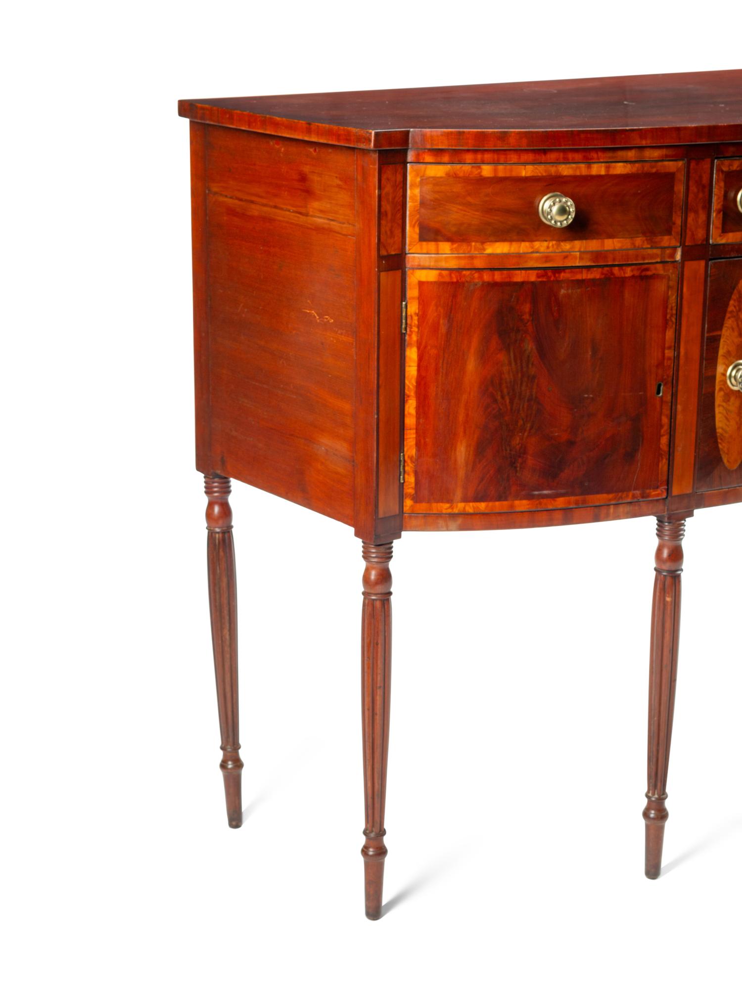 A Federal Mahogany Sideboard