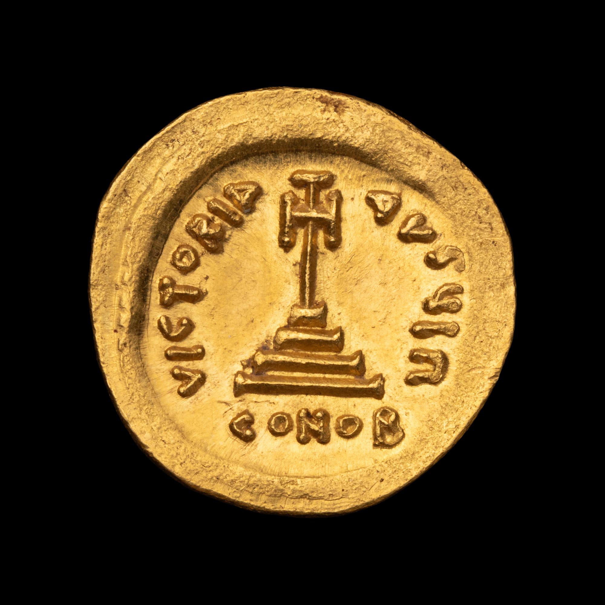 [ANCIENT] BYZANTINE EMPIRE. Heraclius (c. 620) Av Solidus (4.5 g)