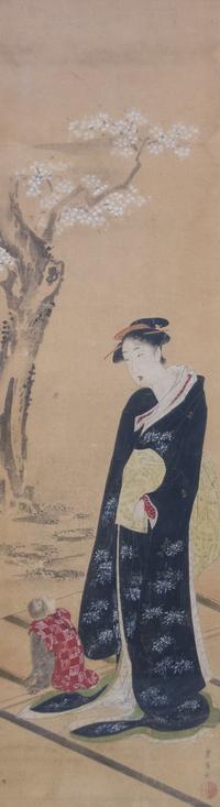 A Japanese Scroll Painting