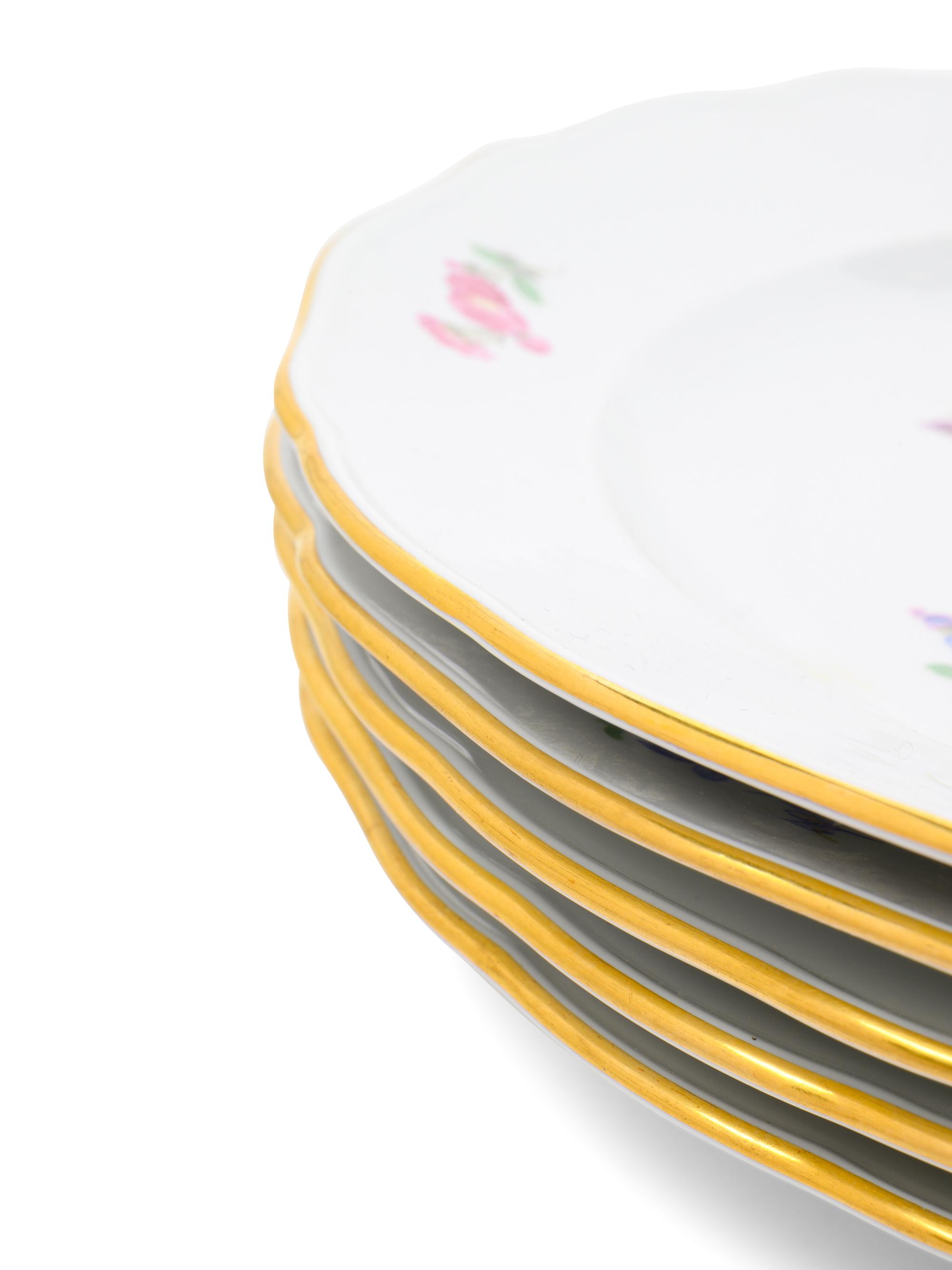 A Meissen Porcelain Partial Dinner Service