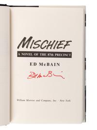 HUNTER, Evan (“Ed McBain”) (1926-2005). A group of 23 works by Hunter from the 87th Precinct Novels series, MOST FIRST EDITIONS, MANY SIGNED, comprising: