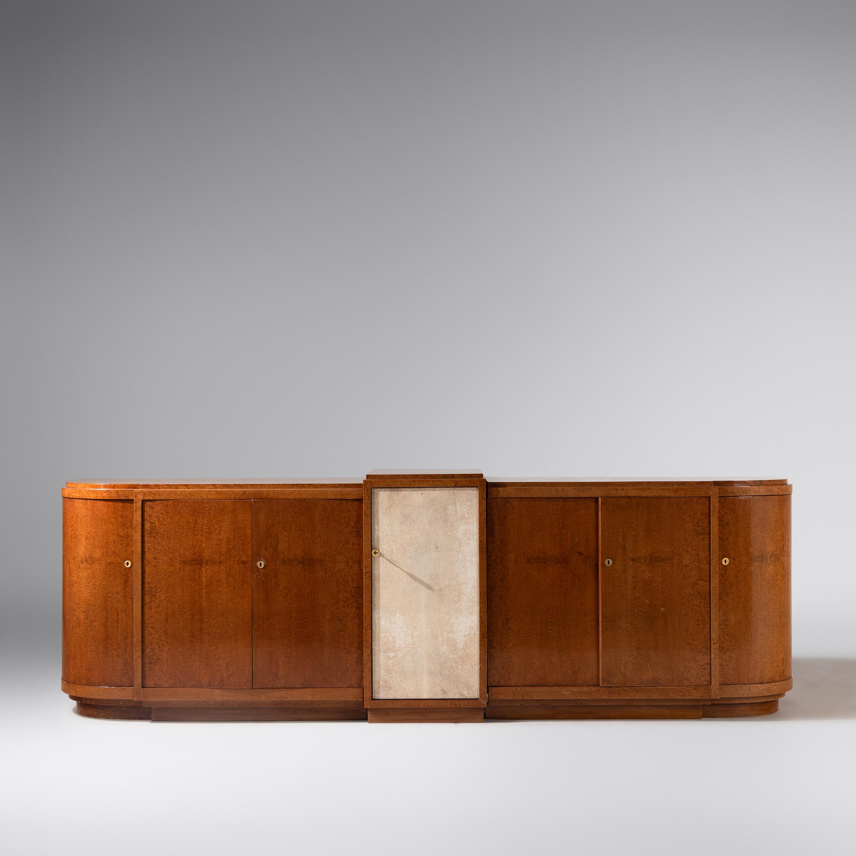 Jules Leleu (French, 1883–1961) — Large Side Cabinet