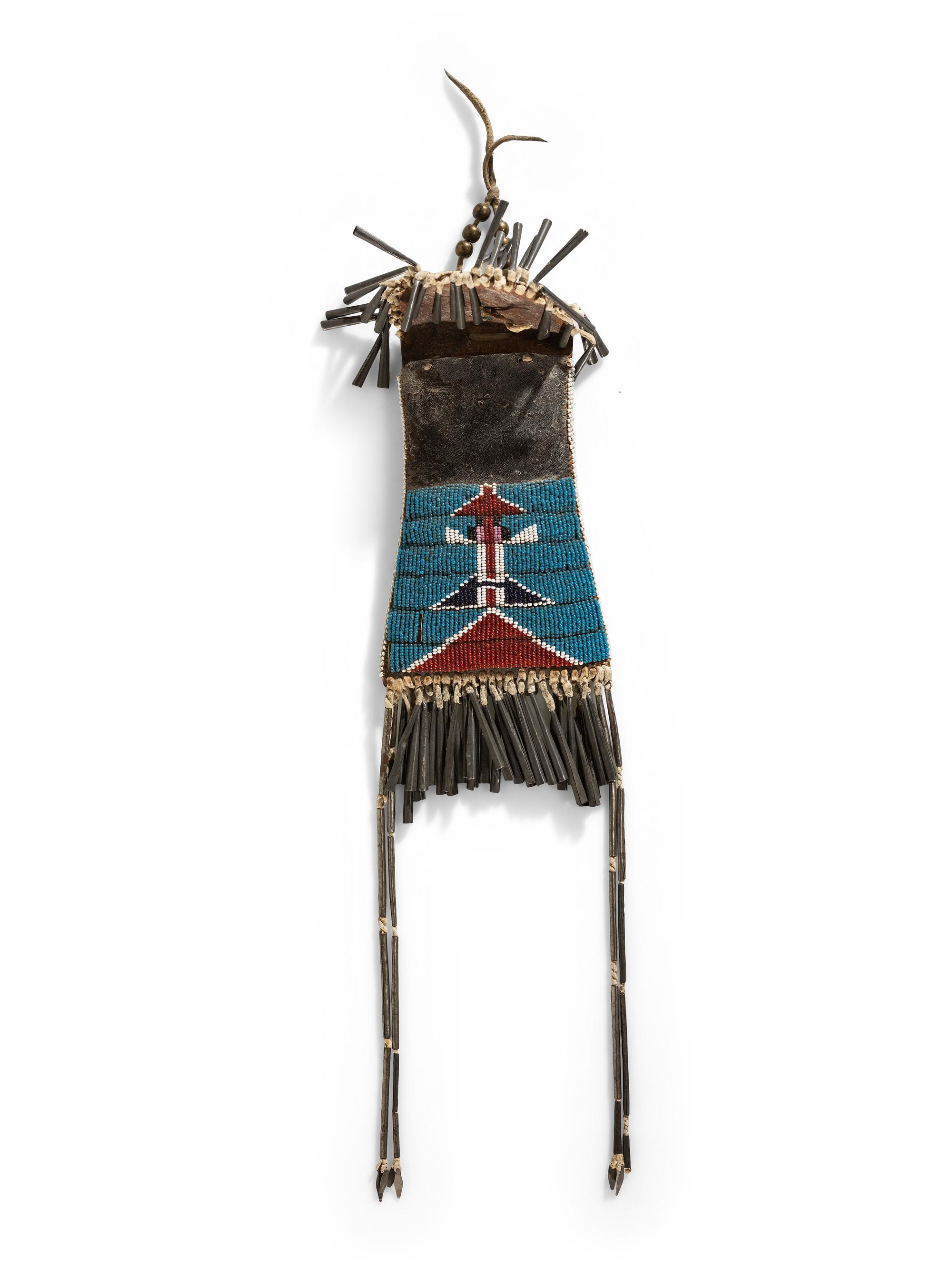 Kiowa Beaded Strike-a-Light Case