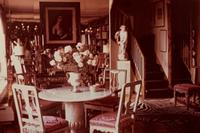 A Chinese Export Lacquered Box on a Later Stand