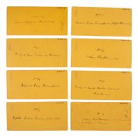 [NATIVE AMERICANS]. GARDNER (1821-1882), Alexander, photographer. An exceptional group of 32 Fort Laramie Treaty stereoviews. Fort Laramie, Wyoming Territory, 1868.