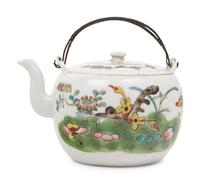 Six Chinese Famille Rose Porcelain Wares