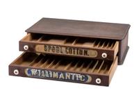 A Willimantic Spool Cabinet