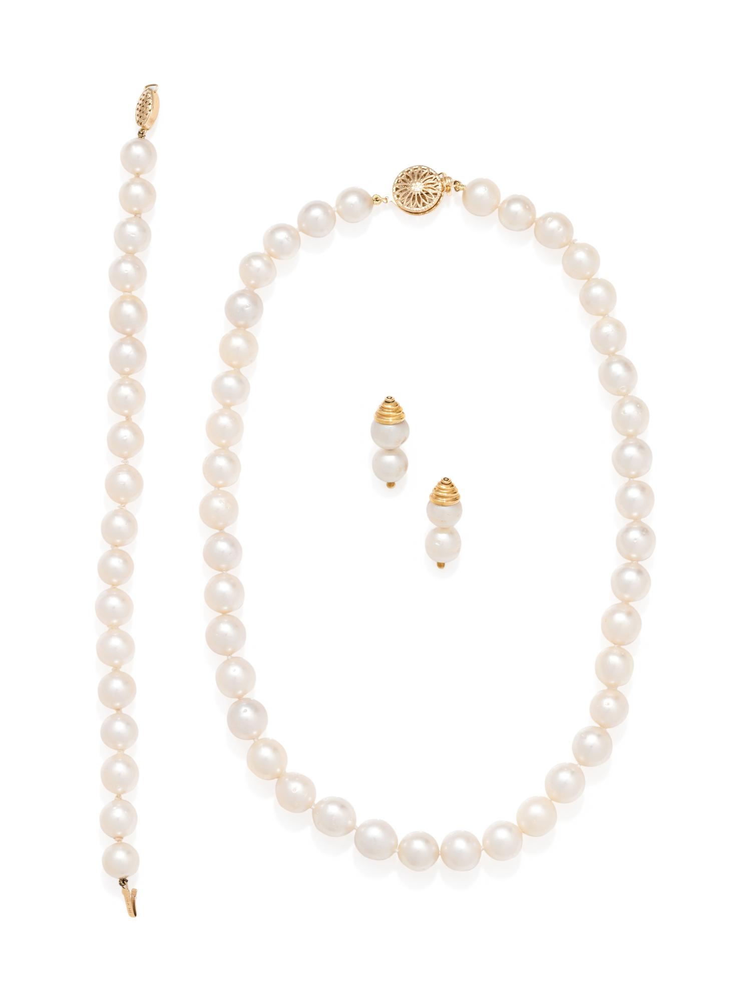 CULTURED PEARL SET