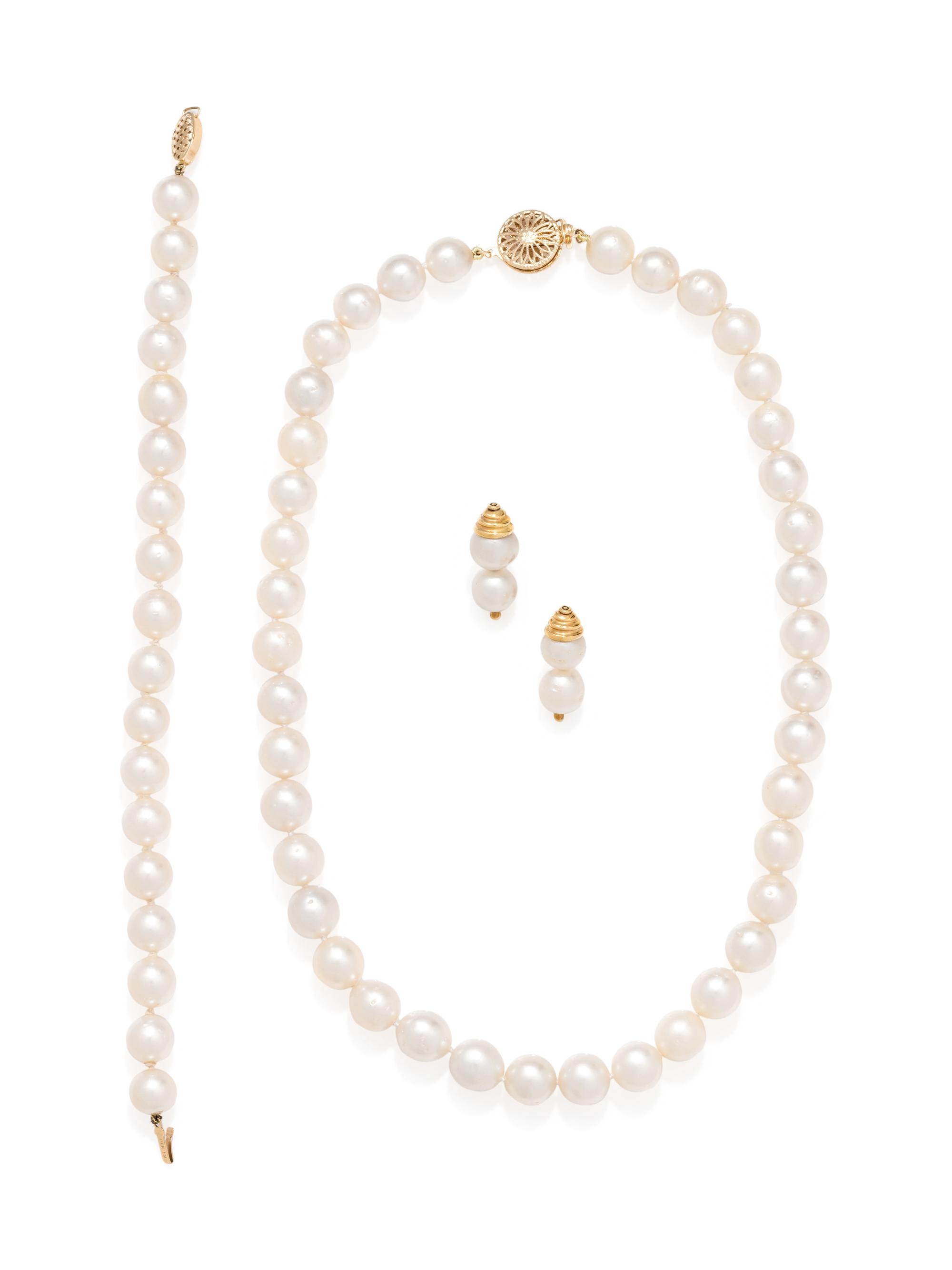 CULTURED PEARL SET
