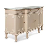 A Contemporary Painted Console Cabinet