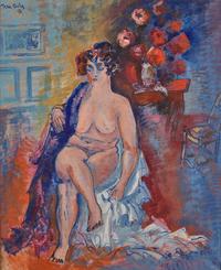 Jean Dufy (French, 1888–1964) - Nu dans l'Atelier