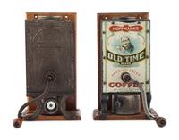 A Pair of Wall Mount Coffee Grinders