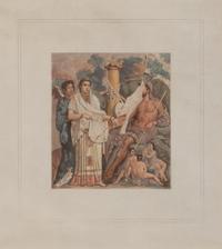 A Collection of Hand-Colored Engravings by Jules Frederic Bouchet Framed 20 3/4 x 16 3/4 inches. — (French, 1799-1860)