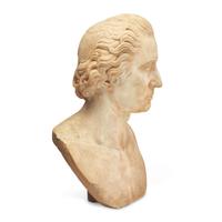 Attributed to Horatio Greenough (1805-1852), A Marble Bust of George Washington (1732-1799)