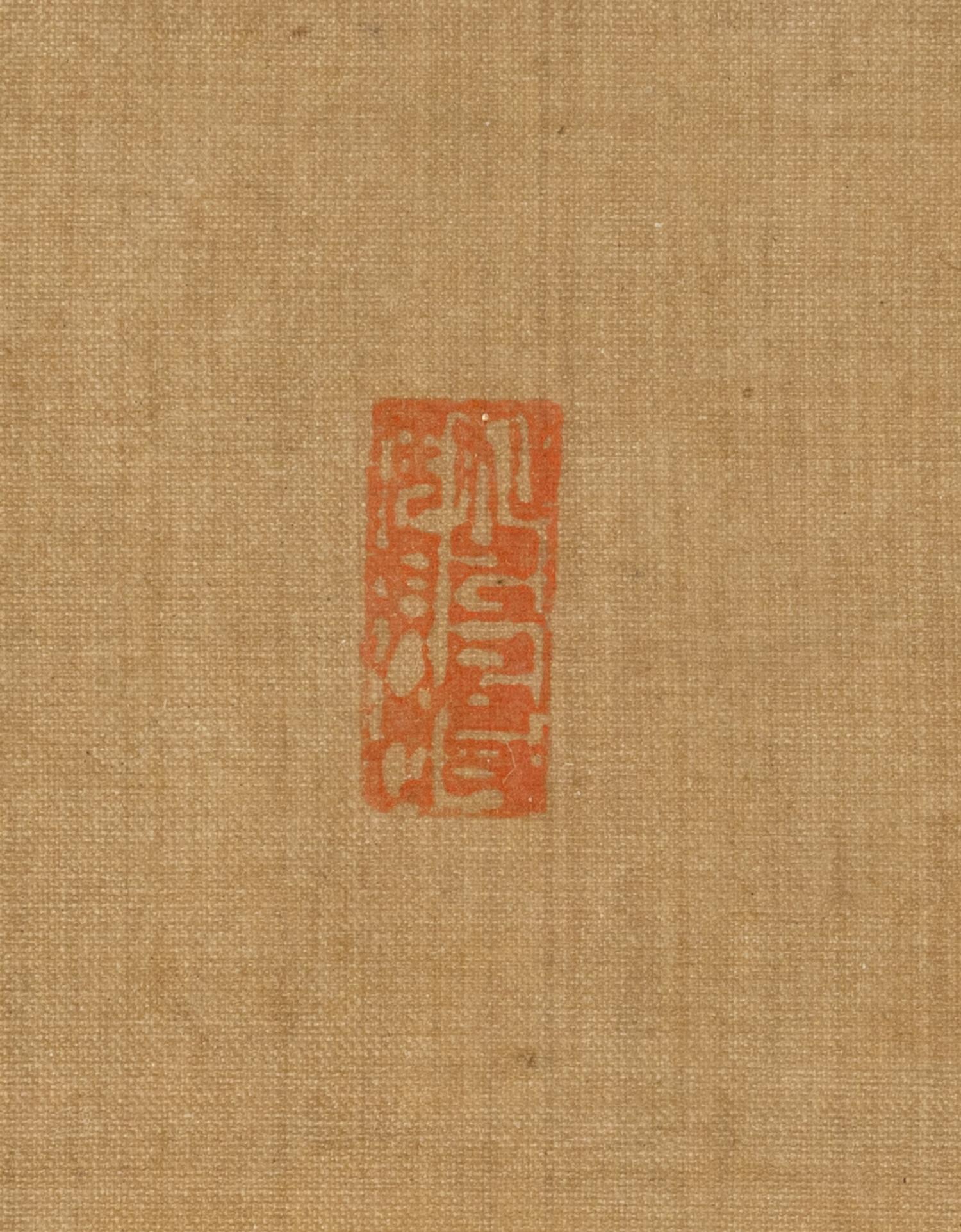 Five Chinese Ink and Color on Silk Paintings