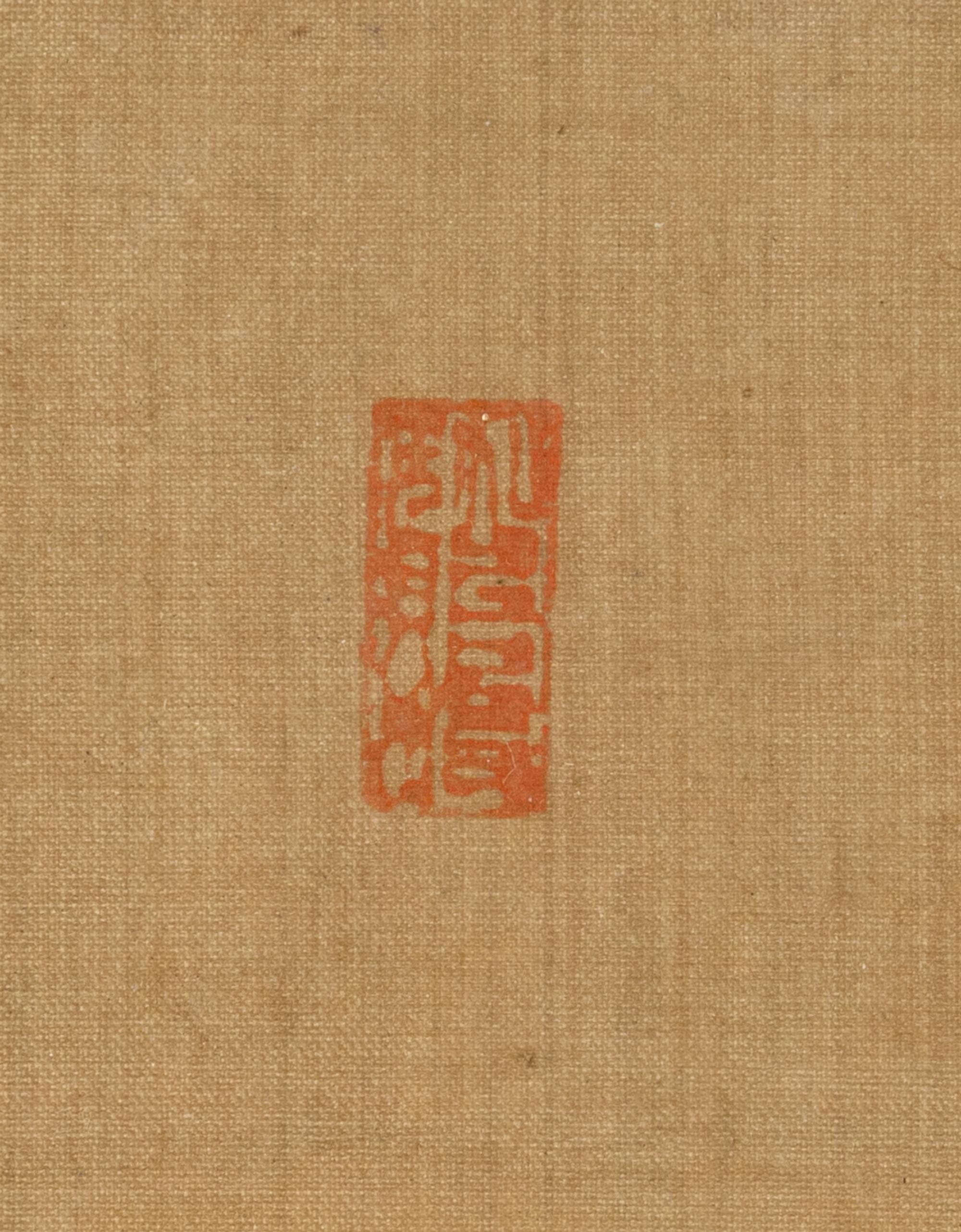 Five Chinese Ink and Color on Silk Paintings