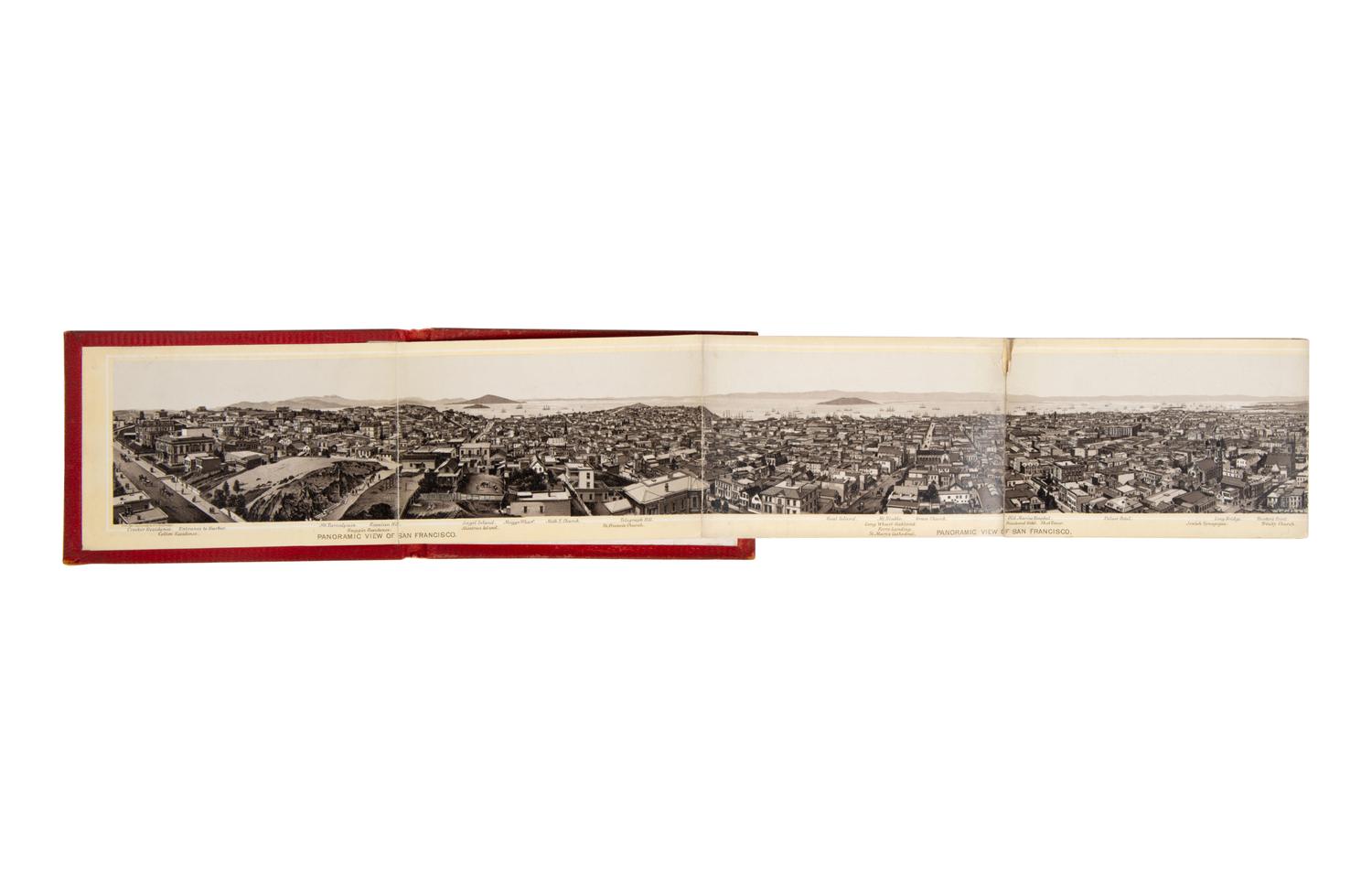 [Muybridge, Eadweard]. Views of San Francisco . San Francisco: A.L. Bancroft, 1880.