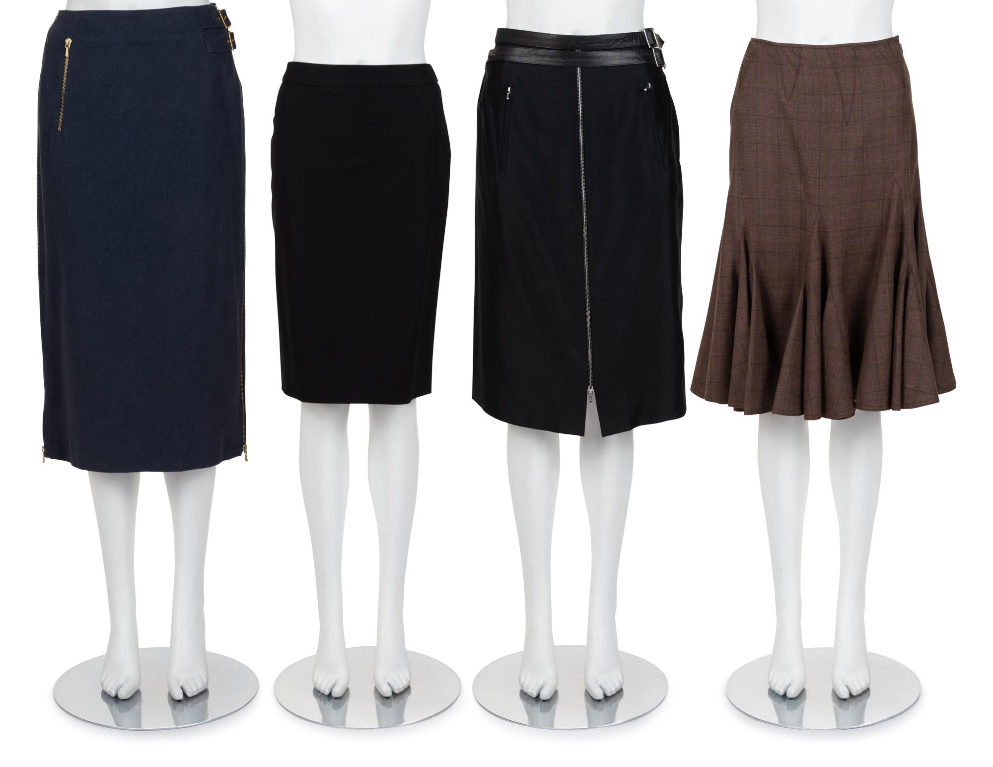 Four Christian Dior Skirts, 1990-2000s