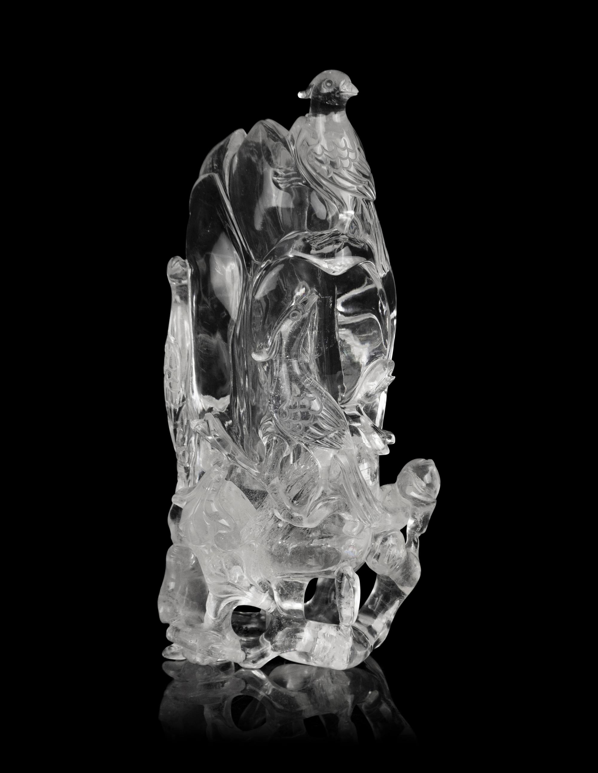 Four Chinese Hardstone Carvings