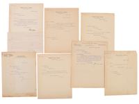 [NATIVE AMERICAN]. Archive of documents related to lawyer Daniel B. Henderson and his legal representation of various bands of Chippewa Indians.