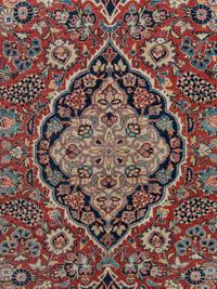 A Kashan Wool Rug