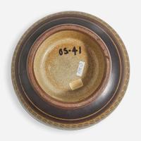 Harrison McIntosh (American, 1914-2016) Large Footed Center Bowl, USA, circa third quarter 20th century