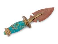 Knife and Antler Sculpture