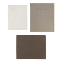 Barry, David F. (1854-1934). A group of 3 photographs, including Circling Bear and Little Big Horn participants Goose and Long Dog.