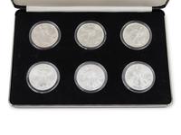 A Set of Six American Coins