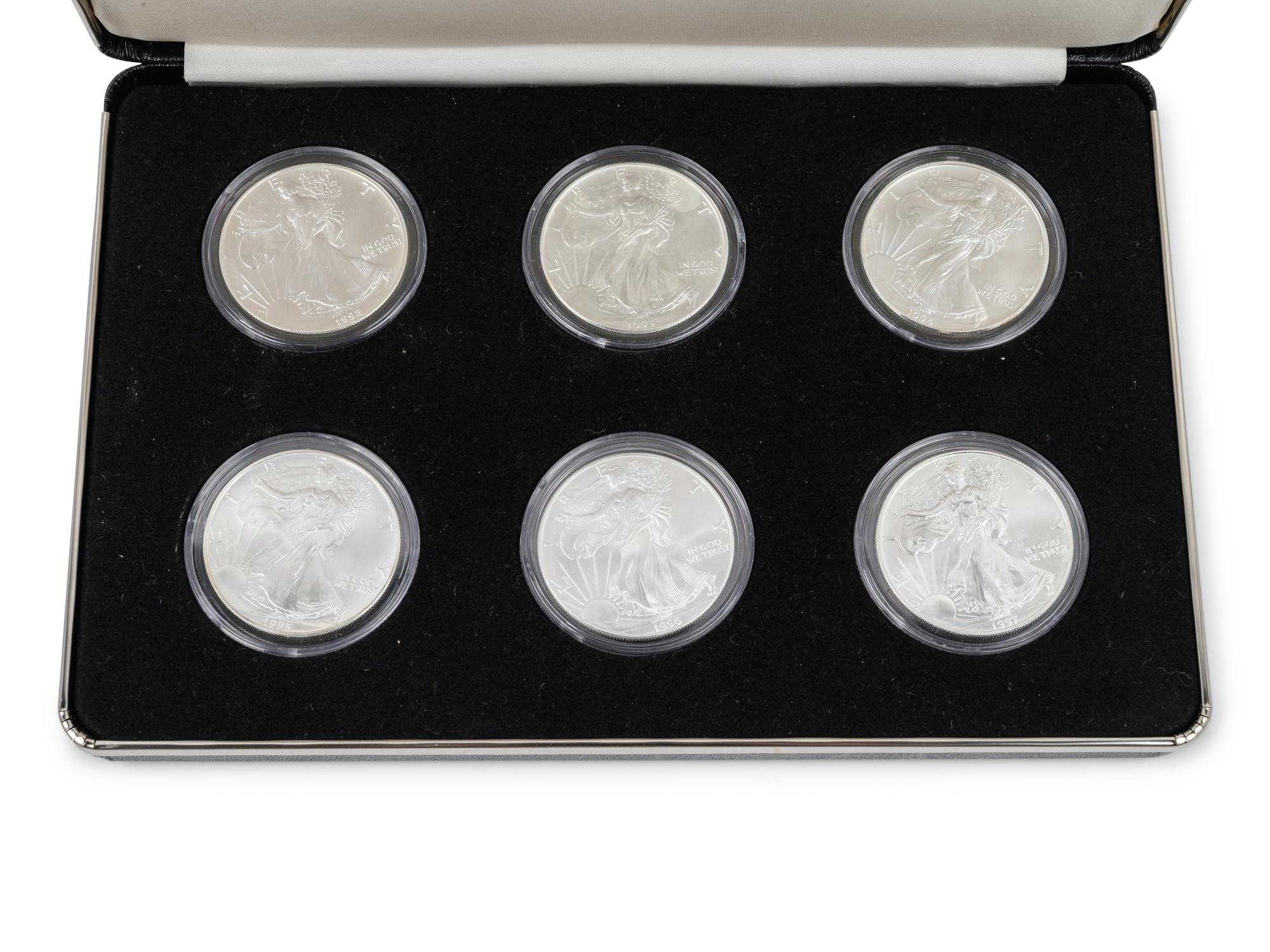 A Set of Six American Coins