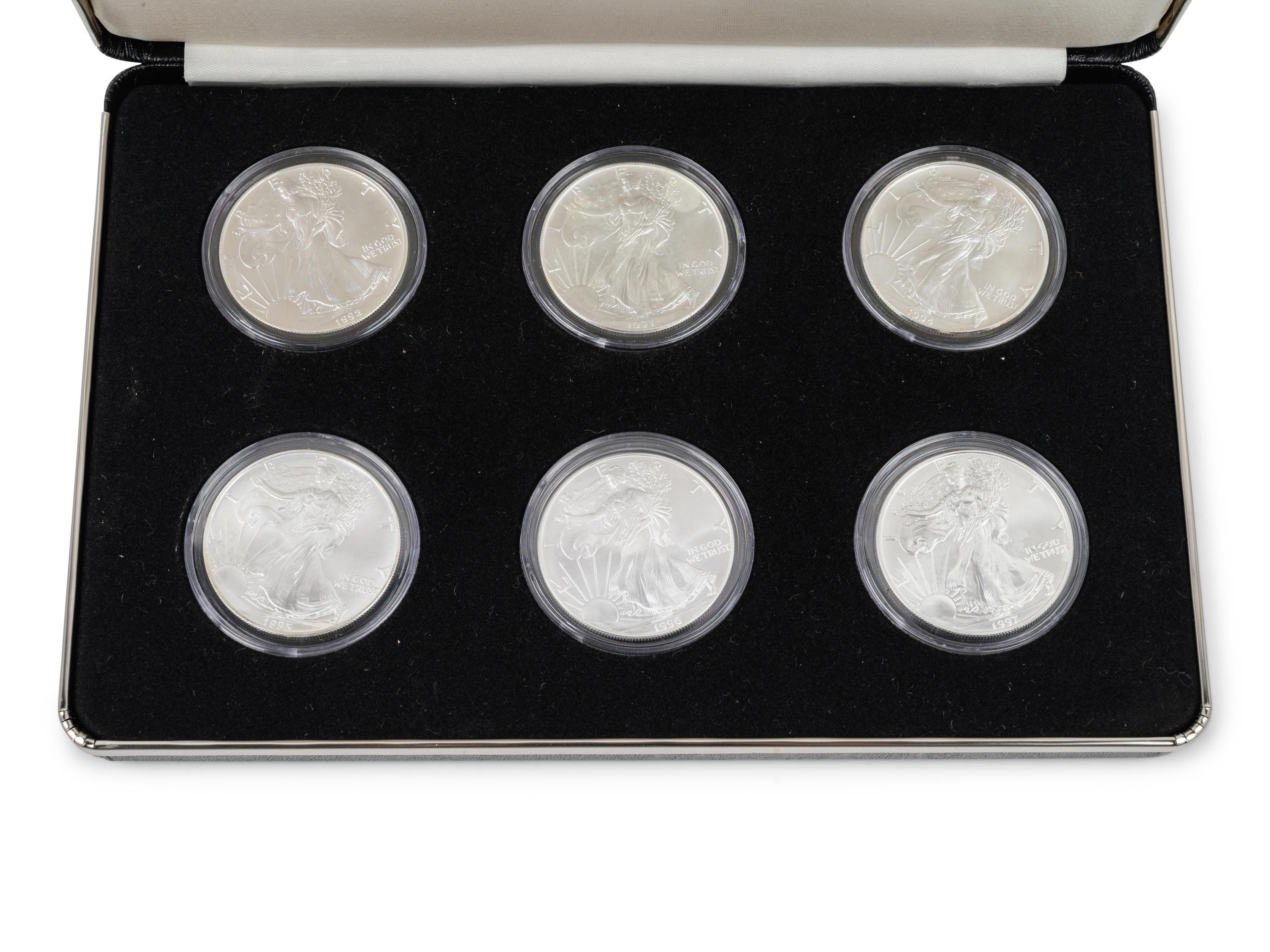 A Set of Six American Coins
