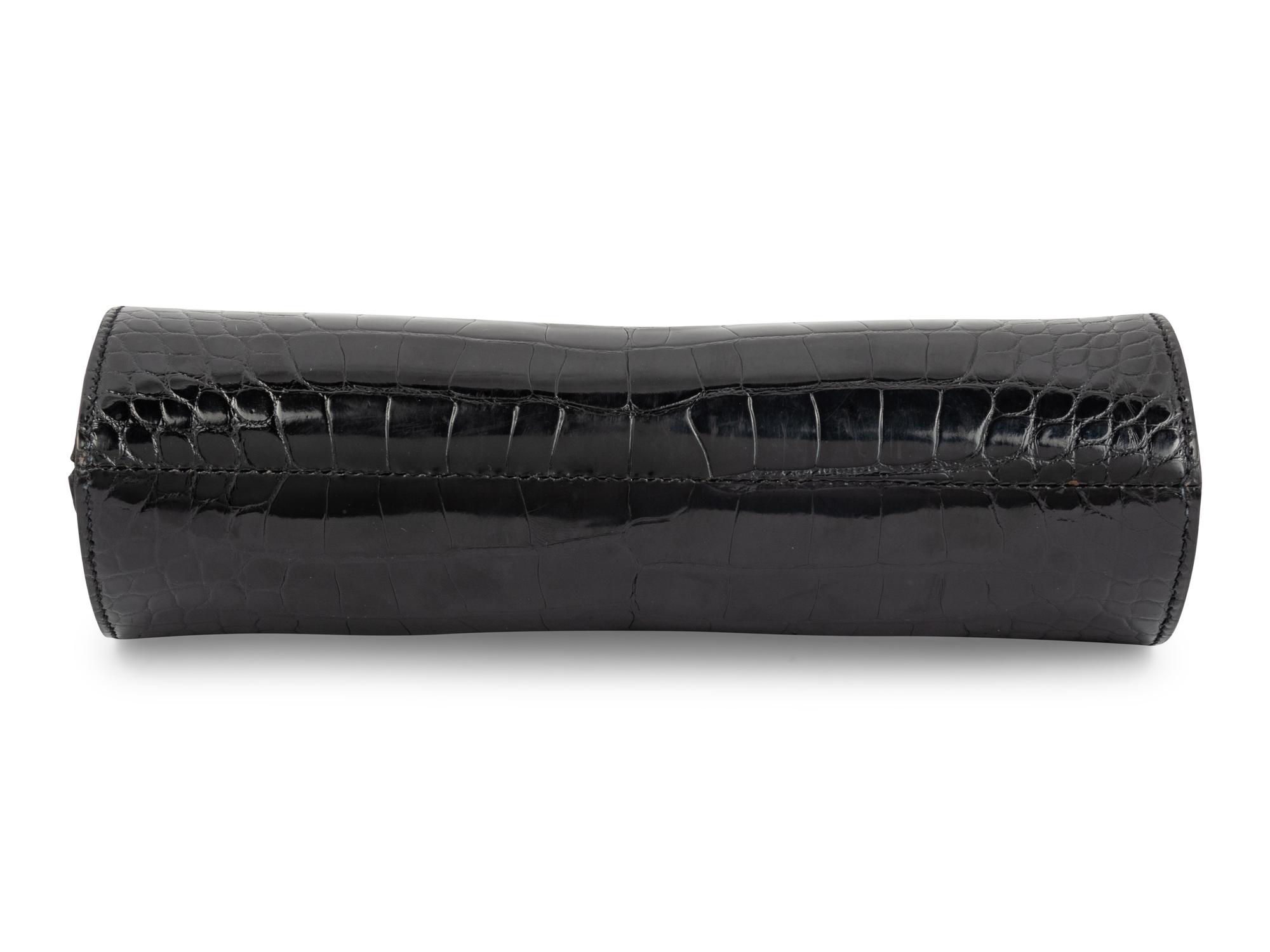 Hermès Limited Edition Crocodile Clutch, 1998