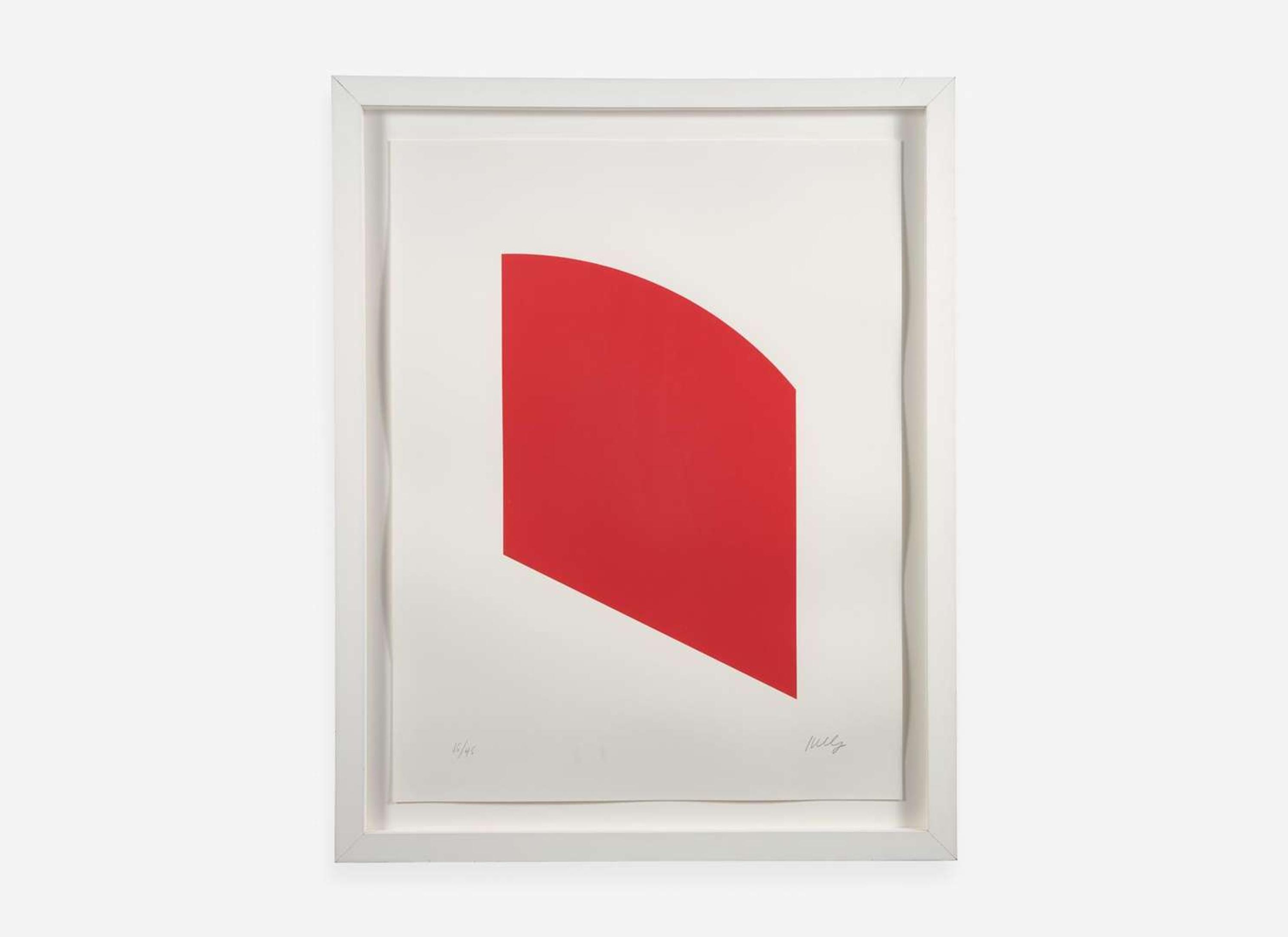 Ellsworth Kelly (American, 1923-2015) - Red